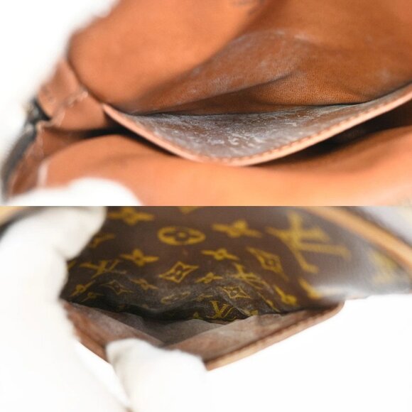 LOUIS VUITTON Danube Shoulder Bag Monogram Leather Brown France M45266 31KB528 - Picture 13 of 15